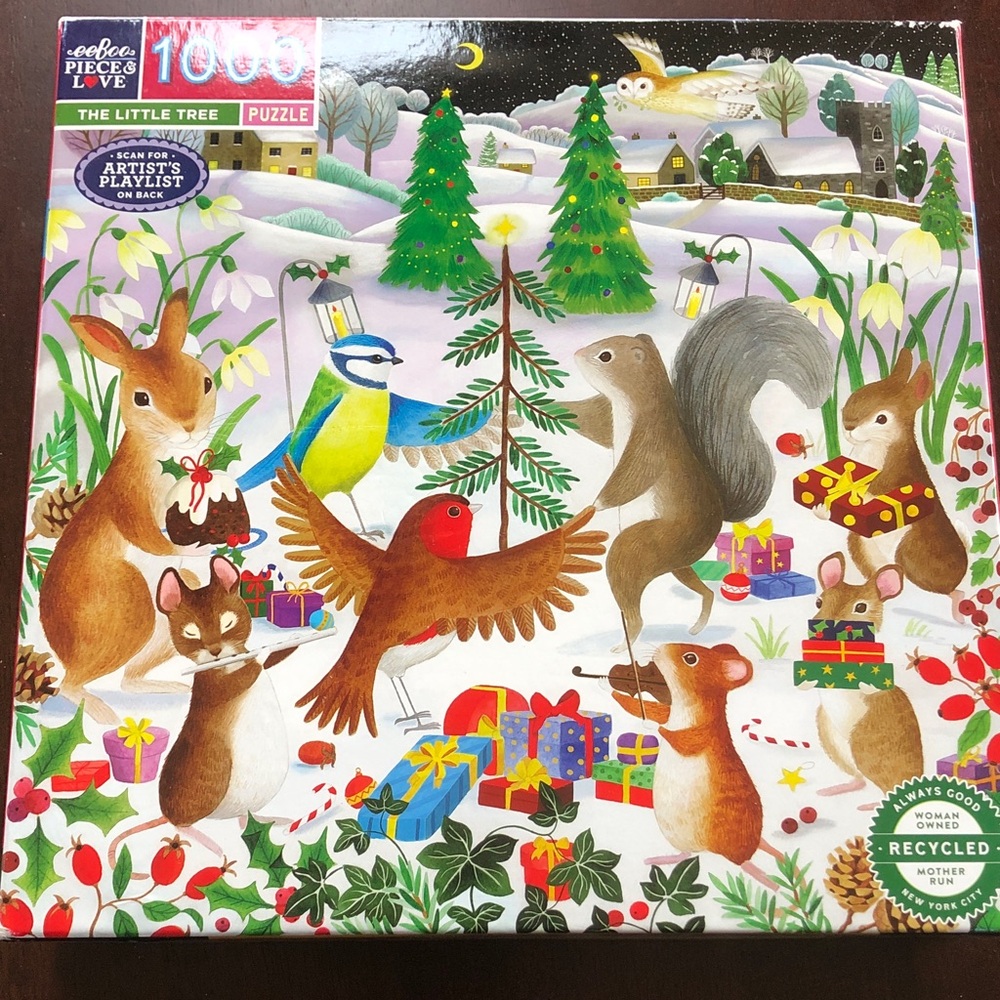 EeBoo The Little Tree 1000 pieces puzzle